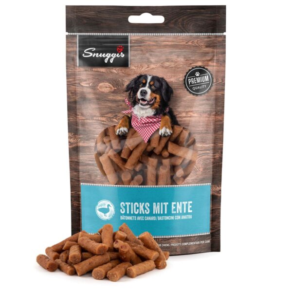 Snuggis Bâtonnets avec canard 160g