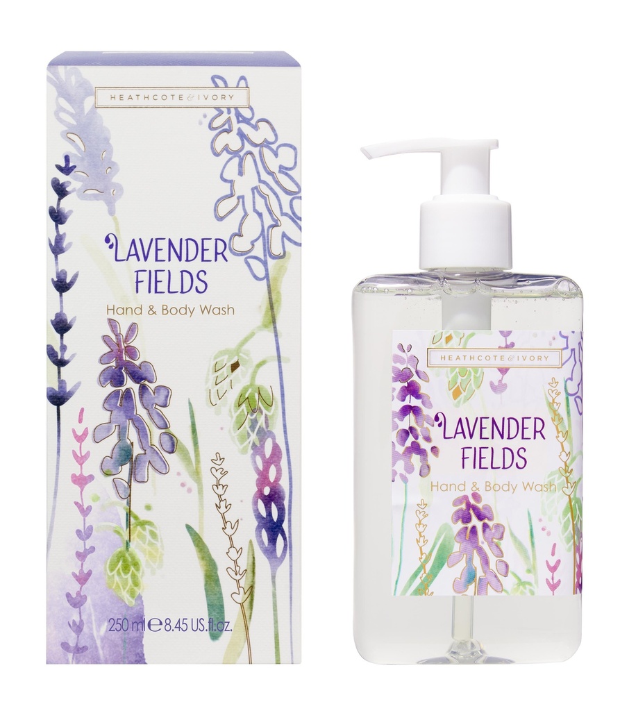 Savon liquide 250ml LAVENDER FIELDS