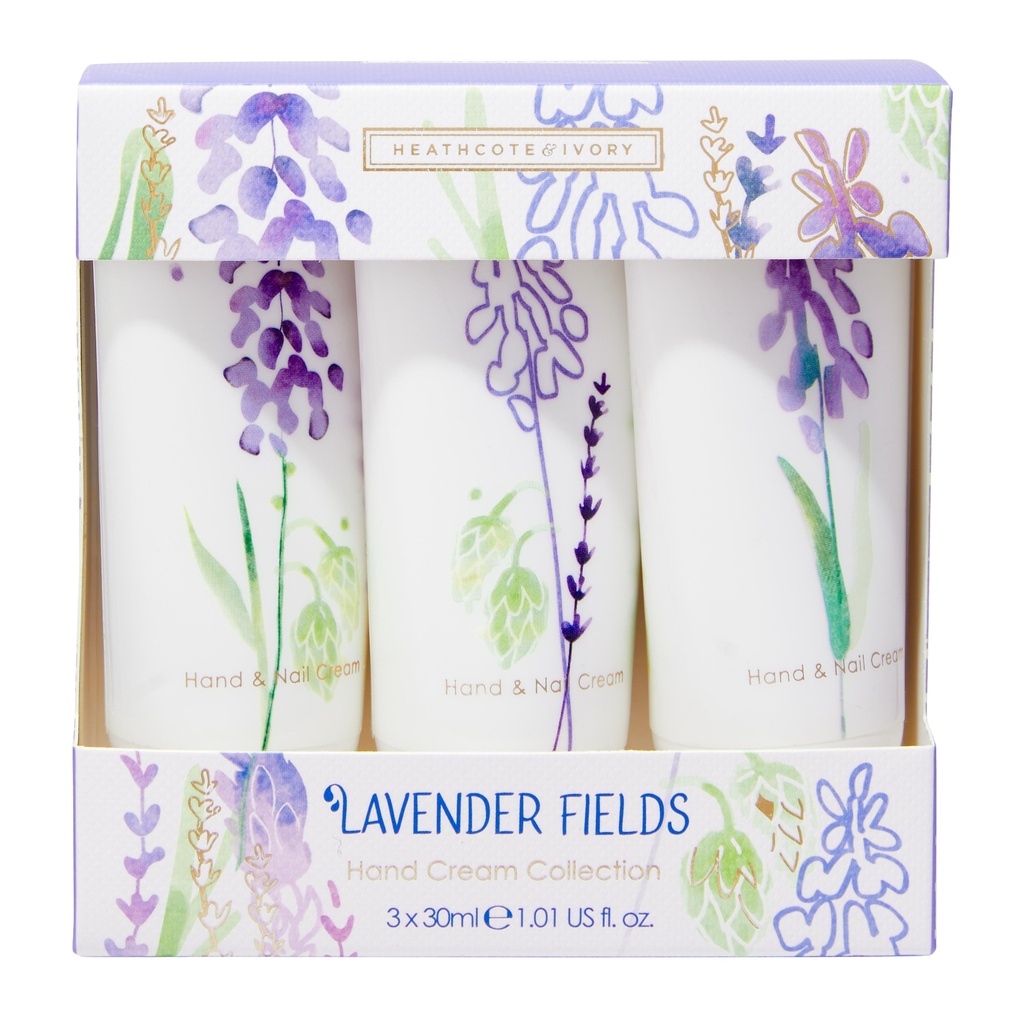 Trio Crèmes mains LAVENDER FIELDS