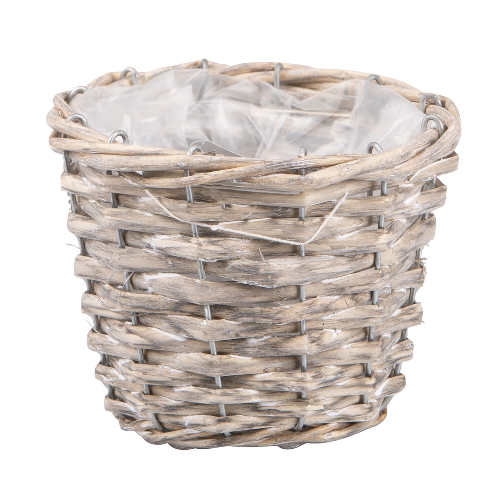 Cache-pot rotin Alliance