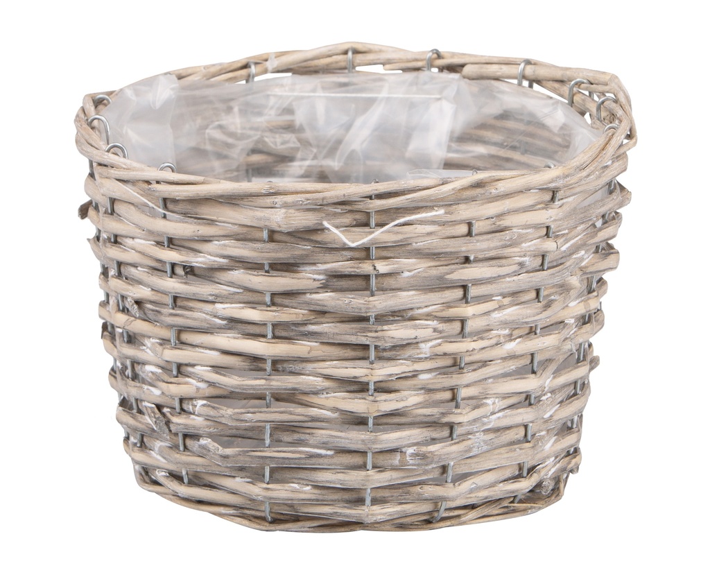 Cache-pot rotin Alliance