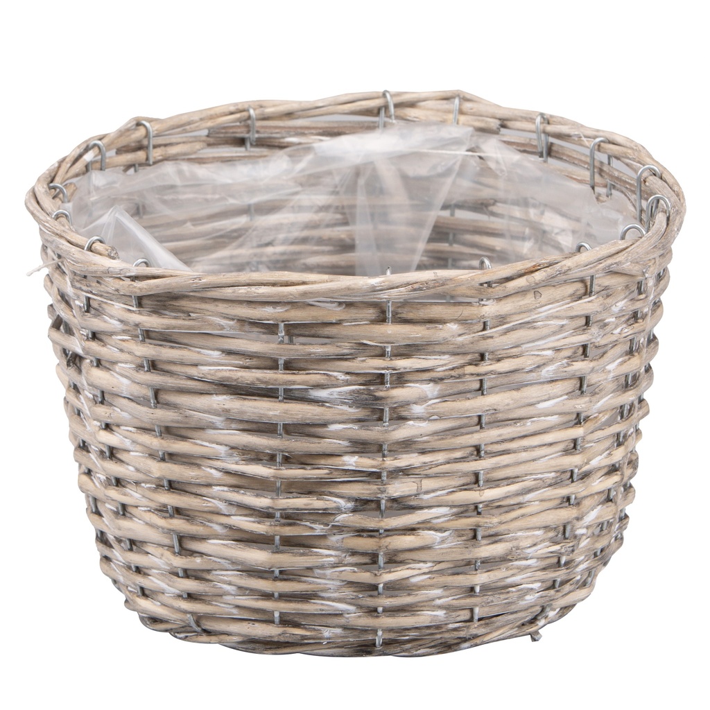 Cache-pot rotin Alliance