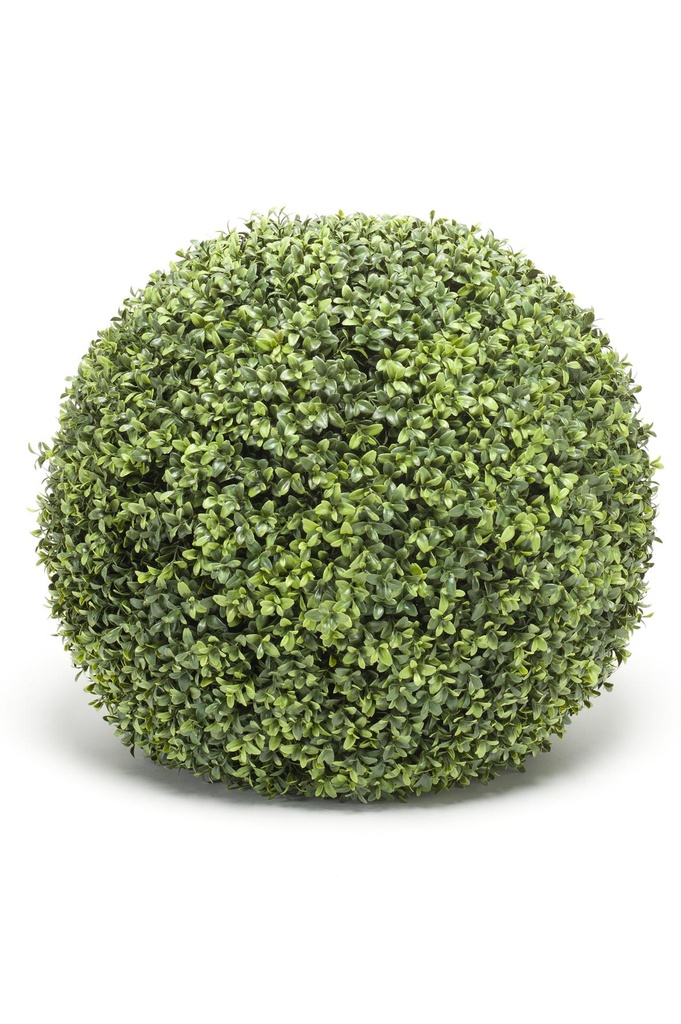 Buis boule sans pot résistant UV artificiel