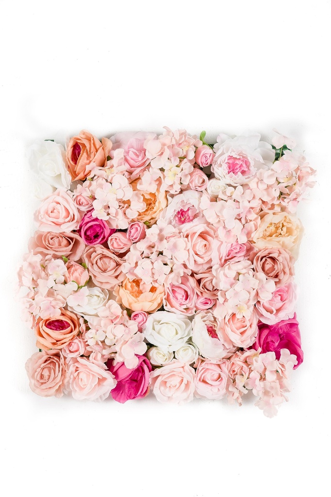 Fleurs Rome en plaque