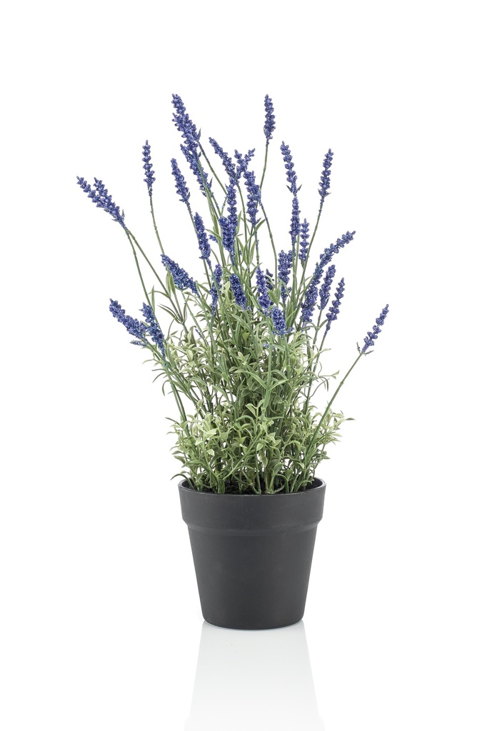 Lavande en pot artificielle