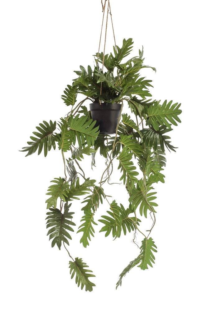 Philodendron à suspendre artificiel