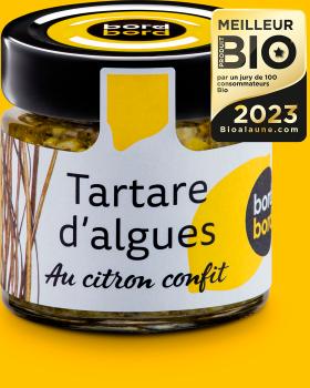 Tartare d'algues au citron confits BIO 81006