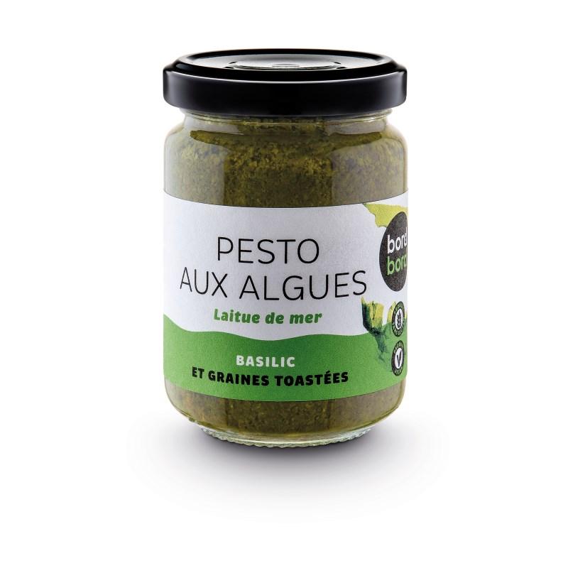 Pesto aux algues Basilic&graines toastées  2921
