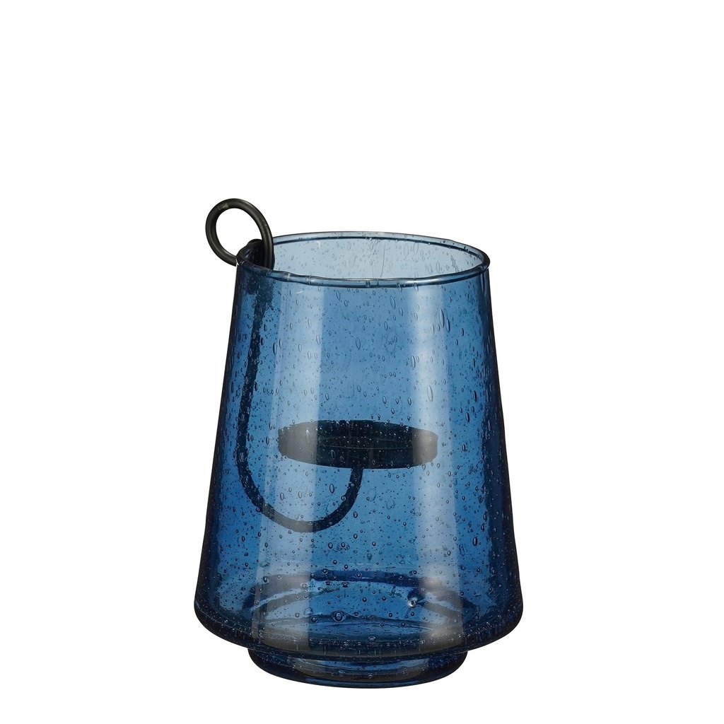 Photophore Cristo en verre marron