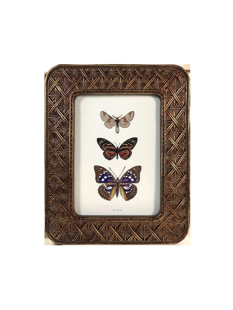 CADRE CROISILLONS DORE VIEILLI 315T15-0