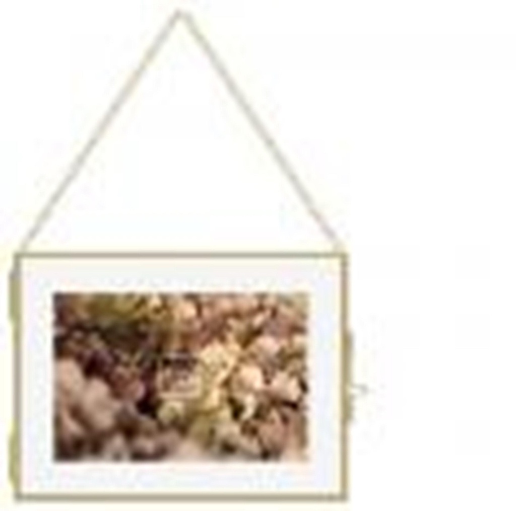 CADRE ENTRE 2V METAL DORE VUE 525HT15-0