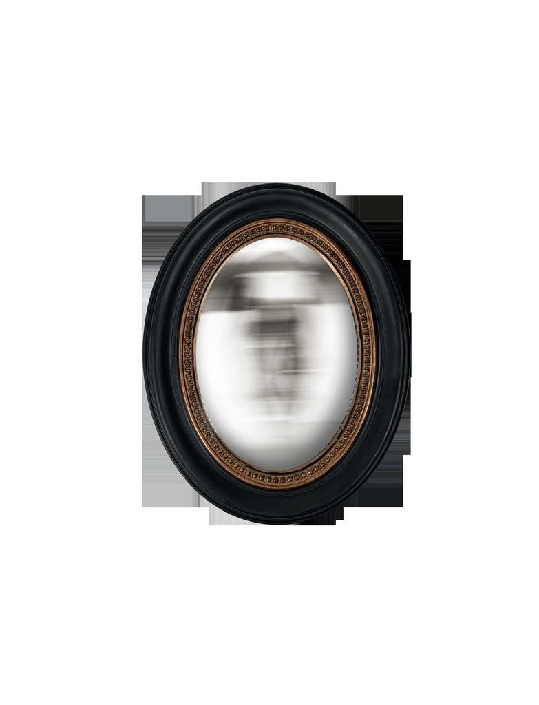 Miroir convexe ovale perle N/D GO120T24-0