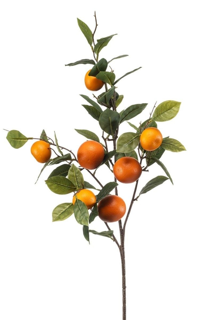 Oranger avec fruits en branche artificiel