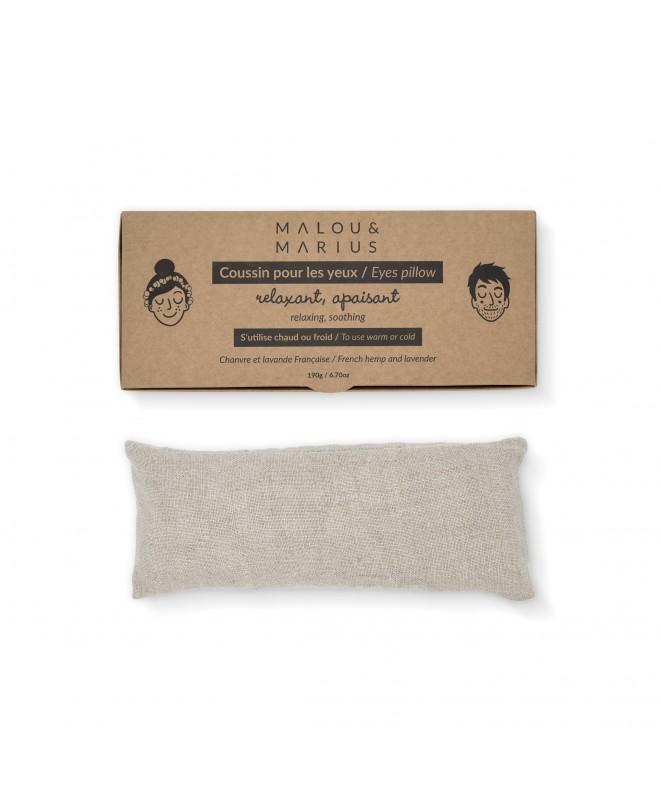 Coussin lesté pour les Yeux: relaxant!
