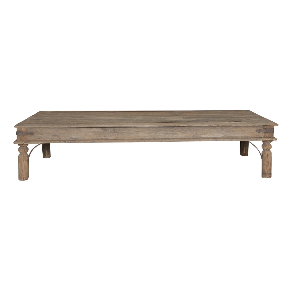 Table basse en teck ancien