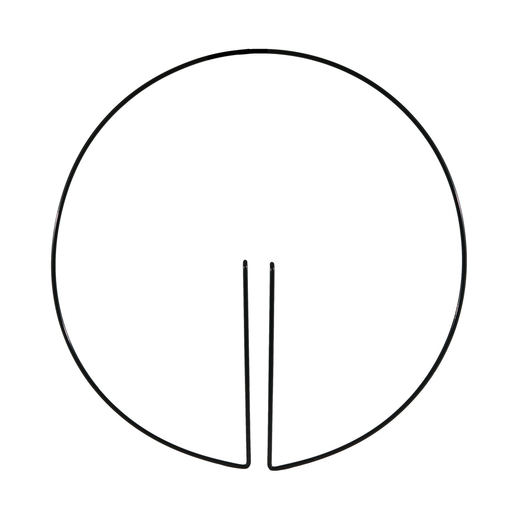 Cercle central pour plantes Peacock