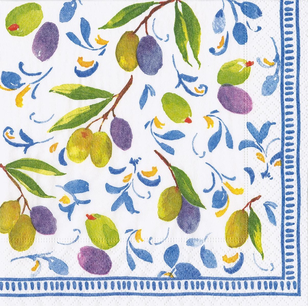Serviettes Lunch Mediterranean