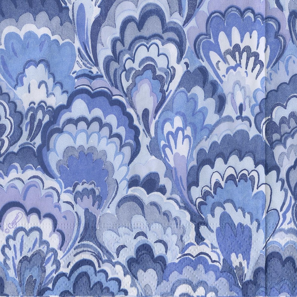 Serviettes Cocktail Rsp/chartr Marbled ce