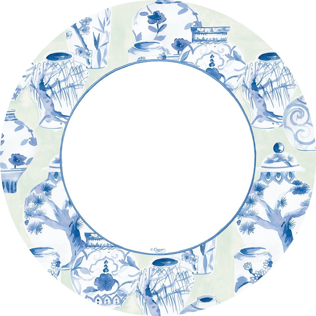 Assiette Dinner Celadon Glazed potery
