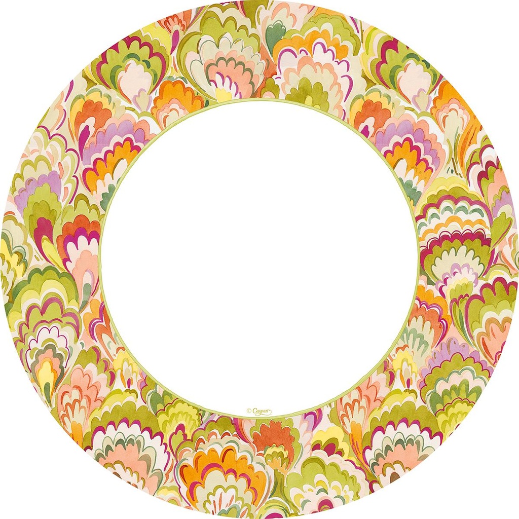 Assiette Dinner Marbled ceramique