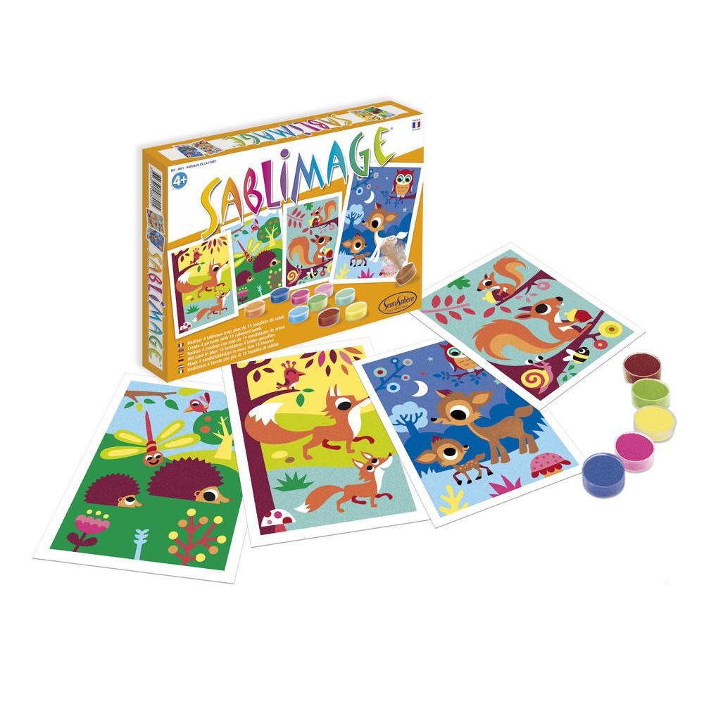 Sablimage Animaux De La Foret 