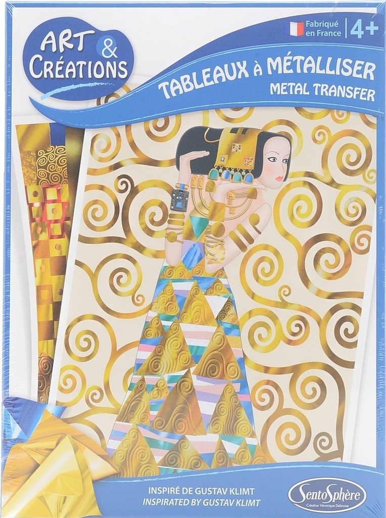 A&c tableaux a metalliser a la maniere de gustav klimt