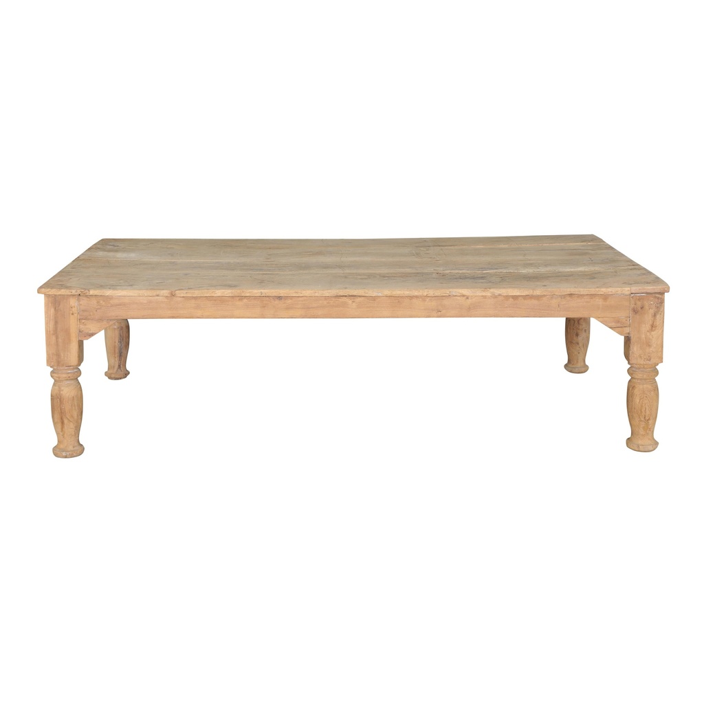 Table basse en teck ancien