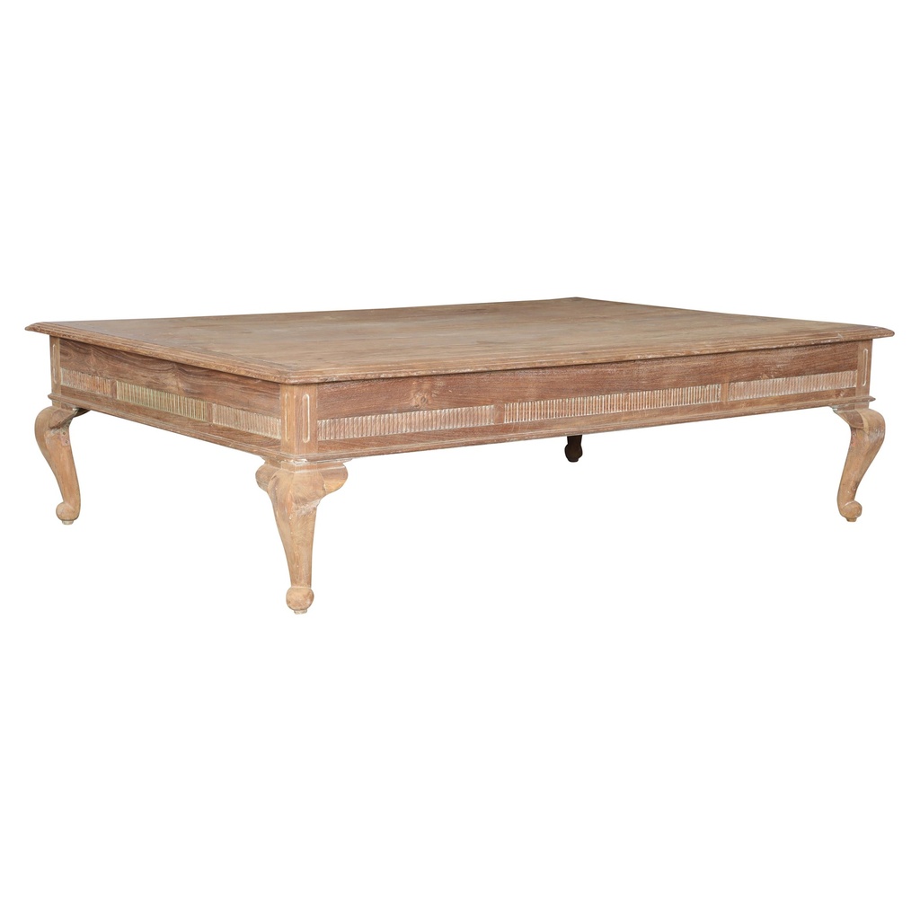 Table basse en teck ancien