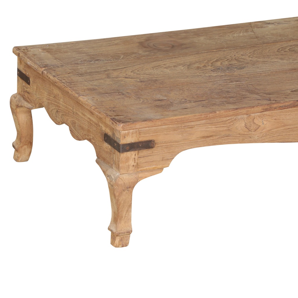 Table basse en teck ancien