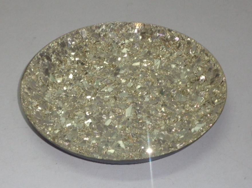 Plat Lia rond argent