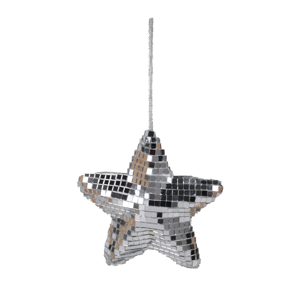 Etoile à facettes à suspendre