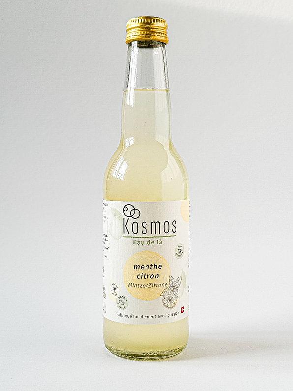 Kéfir de fruits BIO pétillant,  Eau de là - menthe citron