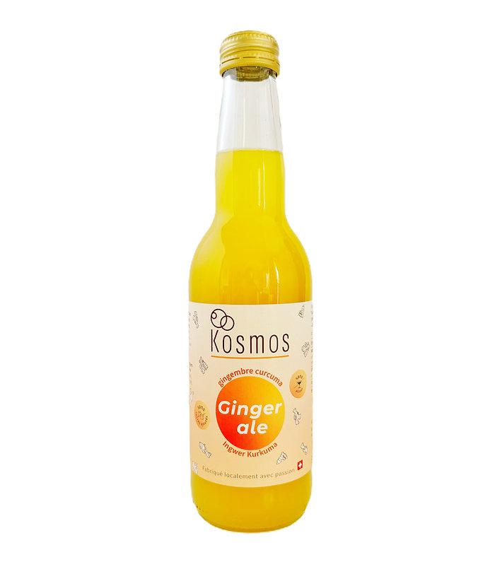 Ginger ale BIO pétillant, Ginger ale - curcuma gingembre