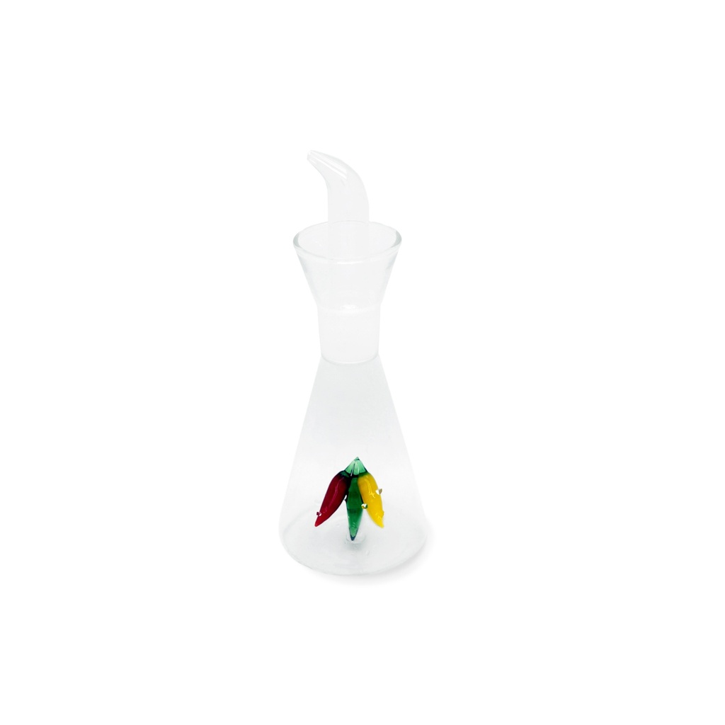 Bouteille à huile Piments avec boite cadeau