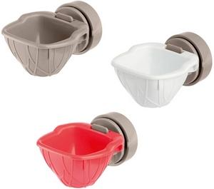 Mangeoire oiseau pour pâtée, plastique recyclé,