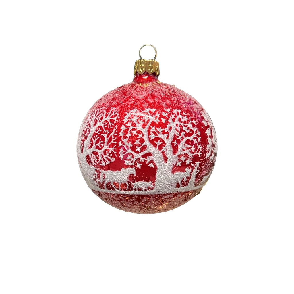 Boule Vaches et arbres Poya