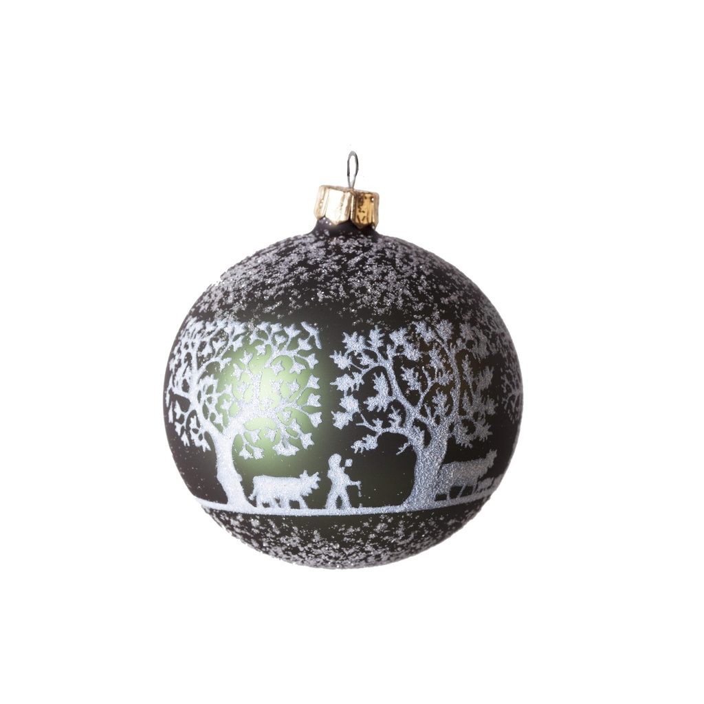 Boule Vaches et arbres Poya