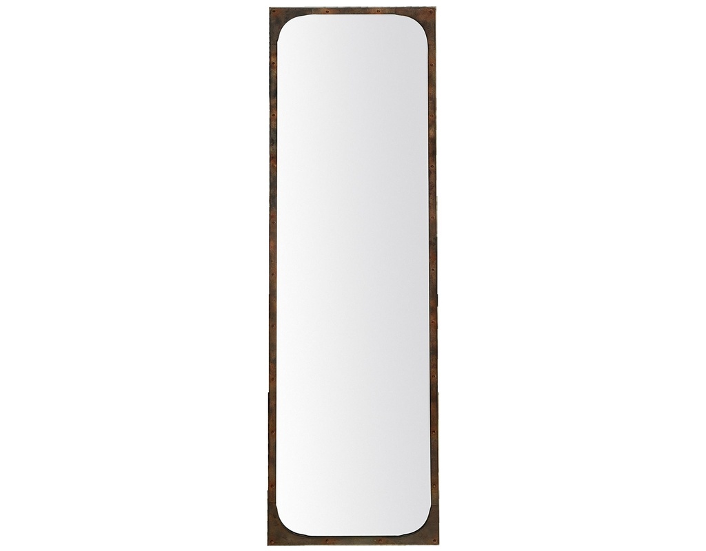 Miroir Gustave rivete rouille
