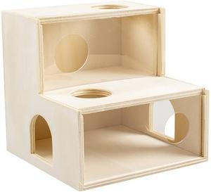 Maison à escalader en bois