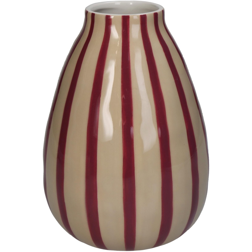 Vase ligné en céramique