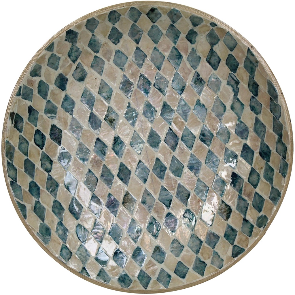Plat rond Capiz