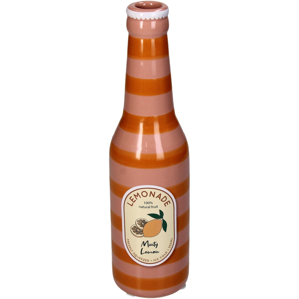 Vase Bouteille Limonade citron