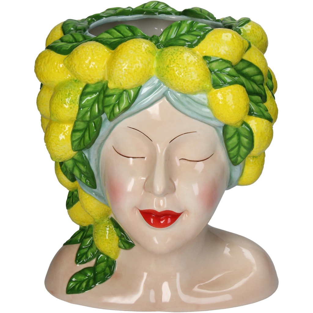Pot Lady Lemon en céramique
