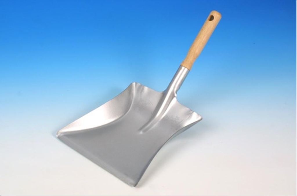 Pelle à ordures zinguée