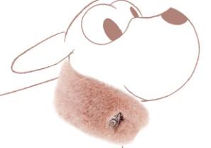 Echarpe douce Cipria S