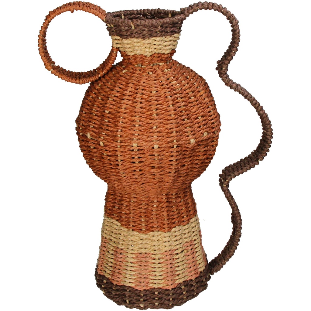 Vase tressé terra