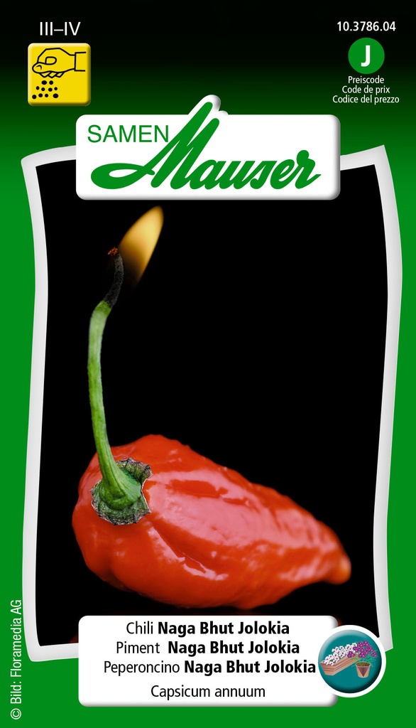 Piment Naga Bhut Jolokia