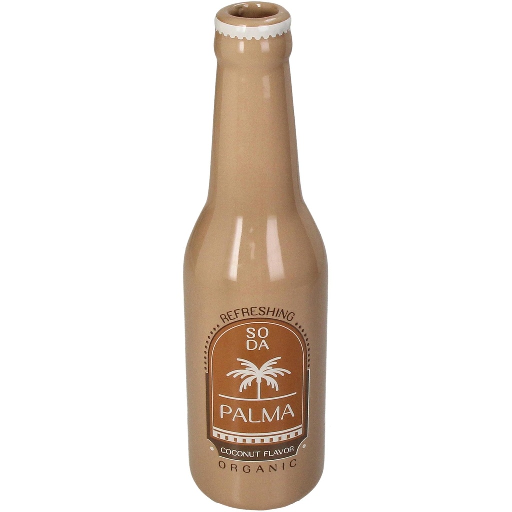 Vase bouteille Soda Palma coconut