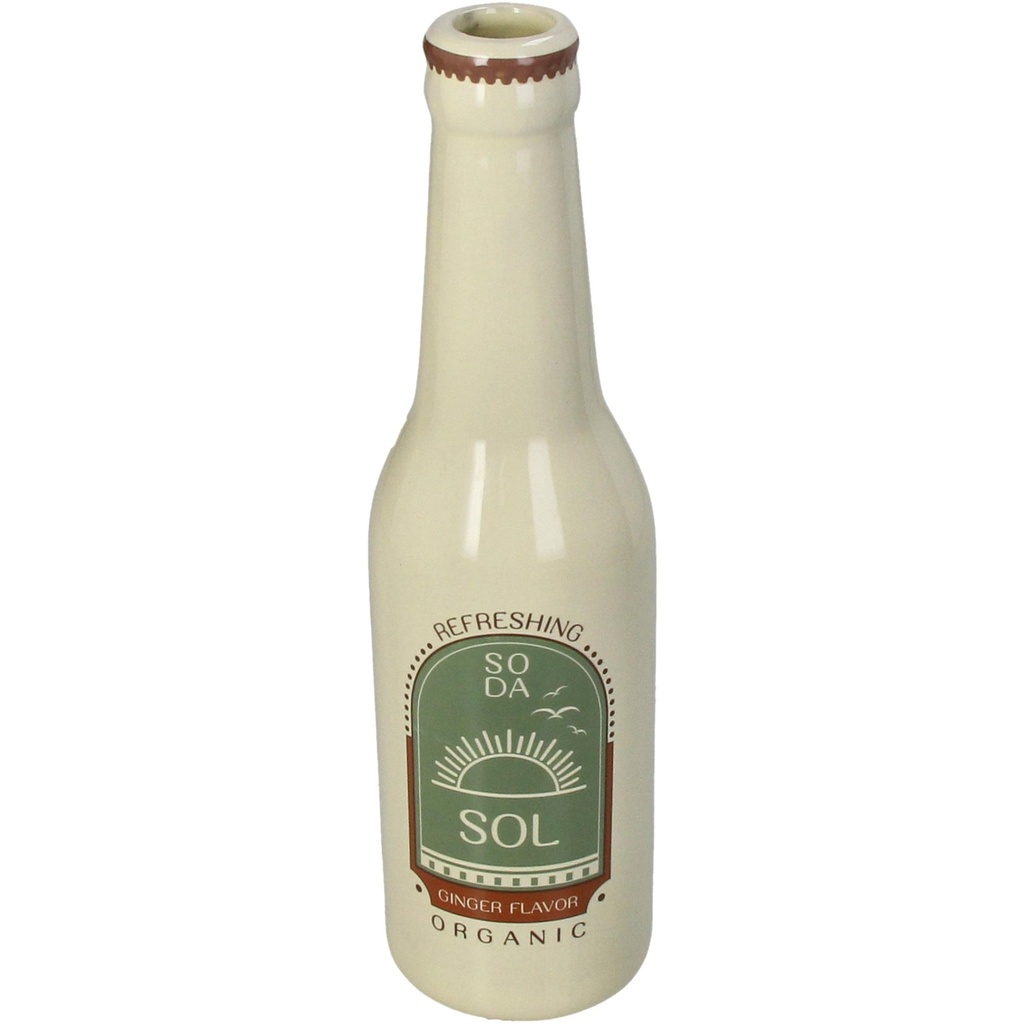 Vase bouteille Soda Palma ginger