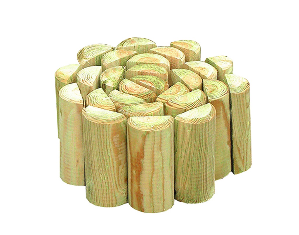 Bordure Rouleau de buche